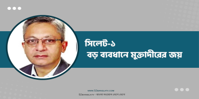 সিলেট-১: বড় ব্যবধানে বিএনপির মুক্তাদীরের জয়